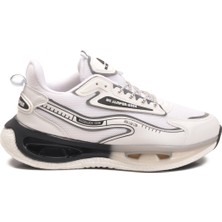 Mc Jamper Beyaz Siyah Fileli Hafif Esnek Erkek Spor Ayakkabı 2244 M