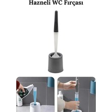 Vivart Deterjan Hazneli Otomatik Tuvalet Fırçası Sıvı Hazneli Lüx Özel Tasarım Wc Fırçası Tuvalet Fırçası