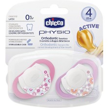 Flamex Physio Kauçuk Emzik 4+ Ay - Pembe