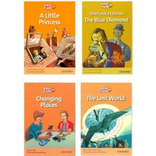Family And Friends 4: The Lost World + Sherlock Holmes And The Blue Diamond + A Little Princess + Changing Places
