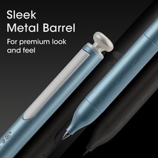 Writech Wrıtech W-0156A1 Metal Up 0,7mm Mavi Jel Kalem - 33'lü Set