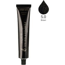 Perfect Shine Permanent Profesyonel Saç Boyası 100ml - Yoğun Açık Kahve/Doğal Renk(NATURAL- 5.0)