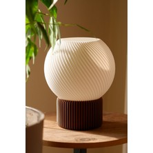 Alwen Parla V4 | Dekoratif LED Tealight Aydınlatma | Tealight Mini Abajur |  11X13 cm