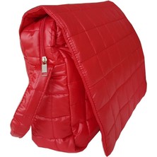 Flamex Kraft Bebek Bakım Çantası (1705) - Kırmızı