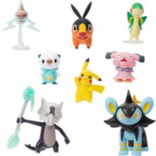 Nilly Toys Pok PKW2542 B Pokemon Battle 8li Figür Seti