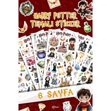 Msticker Harry Potter Temalı Mini Sticker Seti –  111 Parça - Sevimli Koleksiyon Stickerları, Eğlenceli Set
