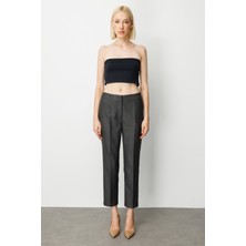 Ekol Çizgi Desenli Dar Paça Pantolon 5115