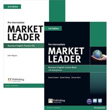 Market Leader Pre-Intermediate (3rd Ed.) Business English Course Book + Practice File With Audios
