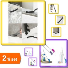 Hereveoyuncak Biberon - Şişe Temizleme Fırçası + Derz Temizleme Ince Kıl Fırça 2li Set - Temizlik Kolaylığı A1B2C3