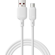 Wiwu WI-C088 Stellar Serisi Usb-A To Type-C Hızlı Şarj Özellikli Data ve Şarj Kablosu 1m Beyaz