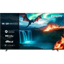 Philips 55MLED810/12  55" 139 Ekran Uydu Alıcılı 4K Ultra Hd Smart Titan Miniled Tv
