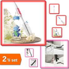 Hereveoyuncak Biberon Temizleme Fırçası + Derz Temizleme Fırçası - 2li Set GHI789