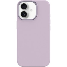 iPhone 17 Uyumlu Kılıf M-Safe Şarj Özellikli Wiwu FGG-013 Skin Touch Serisi Kapak Açık Mor