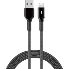 Wiwu WI-C074 Drualink Serisi Usb-A To Lightning Hızlı Şarj Kablosu 1m Siyah