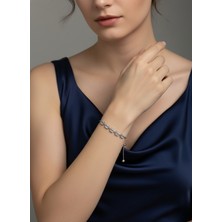 Zarene Silver Baget Dizisi Bileklik 925 Ayar Gümüş