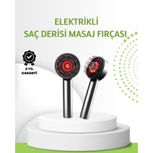 Maarketim Şarjlı Saç Derisi Masaj Cihazı Kırmızı Işık ve 3D Tarak Dişli