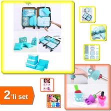 Hereveoyuncak 2 Adet Oje Tutucu + Bebek Anne Hastane Çantası Organizer 6 Parça Set - AB12XZ