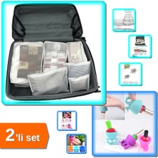 Hereveoyuncak Anne Bebek Hastane Çantası Düzenleyici + 2 Adet Oje Tutucu ABC789