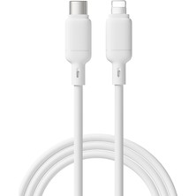 Wiwu WI-C089 Stellar Seri Type-C To Lightning Pd Data ve Şarj Kablosu 27W 1m Beyaz