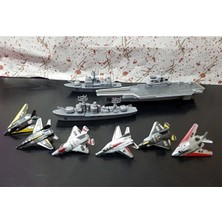 Yıldız Dükkan Oyuncak Uçak Gemisi Filo Seti Uçak ve Savaş Gemi Oyun Seti