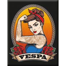 Vespa Amblem 258 / V-Sticker