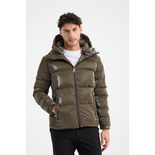 G-FOX Chmps ?! Parısse Erkek Çıkarılabilir Kapşonlu Maskeli Spor Şişme Mont 9751