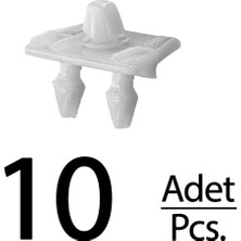 Alpha Auto Part Mercedes A124 C124 W124 S124 W201 Için Kapı Kaplama Klips - 10 Adet