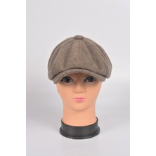 mercantoptan Çocuk Kışlık 8 Parca Hakiki Yün Model Peaky Blinders  Kasket Şapka
