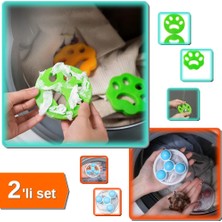 Hereveoyuncak Adet 4 Evcil Hayvanlar Için Tüy Toplayıcı + 1 Adet Peçete Toz Tüy Toplayıcı Aparatı - 2li Set W3F1V0