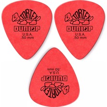 Jim Dunlop 418R.50 Tortex 3 Adet Standard Pena (0,50 Mm)