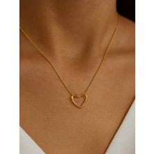 LİCSHE Licshe Kalp Çelik Kolye