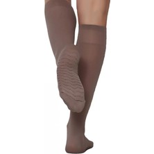 & Bella Calze Diz Altı Vizon Rengi 2 Çift Masaj Çorabı