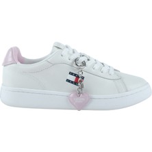 Tommy Hilfiger Archive 98 Valentines Kadın Beyaz Spor Ayakkabı (EN0EN03024-YBL)