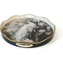 Roy King Roykıng Yuvarlak Tepsi 40X5