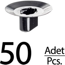 Alpha Auto Part Renault Dacia Fiat Için Bagaj Davlumbaz Klips - 50 Adet