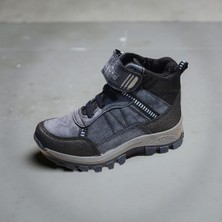 Çocuk & Genç Outdoor Bot Fermuarlı Cırtlı Kaymaz Taban Su Itici