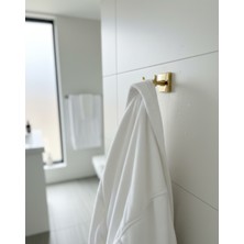 Emfa Aksesuar Gold Bornozluk Askılık - Premium Altın Bornoz Askısı %100 Pirinç Paslanmaz