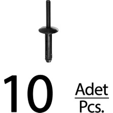 Alpha Auto Part Chevrolet Için Tampon Klips - 10 Adet