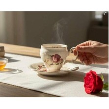 Roy King Roykıng Rose 6 Lı Kahve Fincan Takımı