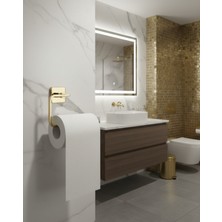 Emfa Aksesuar Gold Kağıt Havluluk - Premium Altın Havlu Kağıtlık %100 Pirinç Paslanmaz