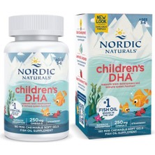 Nordic Naturals Children’s Dha, Strawberry - 360 Mini Chewable Soft Gels For Kids - 250 Mg Omega-3 With Epa & Dha