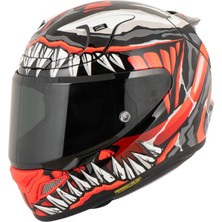 Hjc RPHA12 Kask Maxımızed Venom Marvel MC1SF