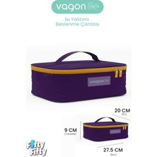 Vagonlife Isı Yalıtımlı Termal Yemek Beslenme Çantası Mama Taşıma Termos Çanta Sıcak ve Soğuk -FFVGNB1060