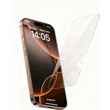 Maks Technology iPhone 16 Pro Max Mkst Nano Micro Temperli Ekran Koruyucu - Şeffaf