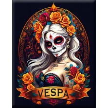 Vespa Amblem 365 / V-Sticker