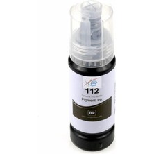 Epson Uyumlu 112 (C13T06C14A) Pigment Siyah Mürekkep