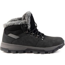 Kinetix Int PS-MC-2000431Z Erkek Siyah Kürklü Outdoor Bot