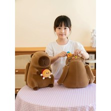 Adalinhome Çift Kullanımlı Sevimli Peluş Sırt Çantası – Oyuncak & Çanta Bir Arada