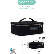 Vagonlife Isı Yalıtımlı Termal Yemek Beslenme Çantası Mama Taşıma Termos Çanta Sıcak ve Soğuk -FFVGNB1060