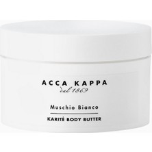 Acca Kappa Muschio Bianco Karitè Besleyici Tereyağı Vücut Kremi 200 ml